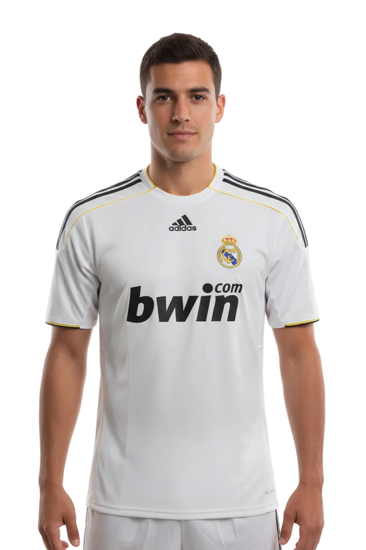 Real Madrid 2009/10 Home Jersey – Player Version – Retro Version