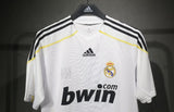 Real Madrid 2009/10 Home Jersey – Player Version – Retro Version