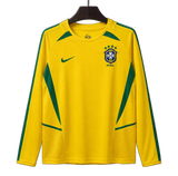 Brazil 2002 Home Jersey – Long Sleeve – Retro Version