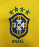 Brazil 2002 Home Jersey – Long Sleeve – Retro Version