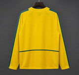 Brazil 2002 Home Jersey – Long Sleeve – Retro Version