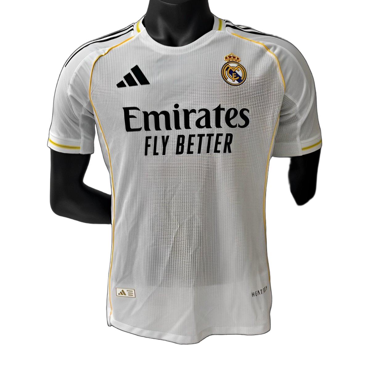 Real Madrid 2025/26 Home Jersey – Player Version