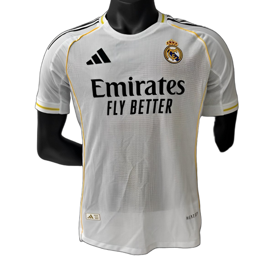 Real Madrid 2025/26 Home Jersey – Player Version