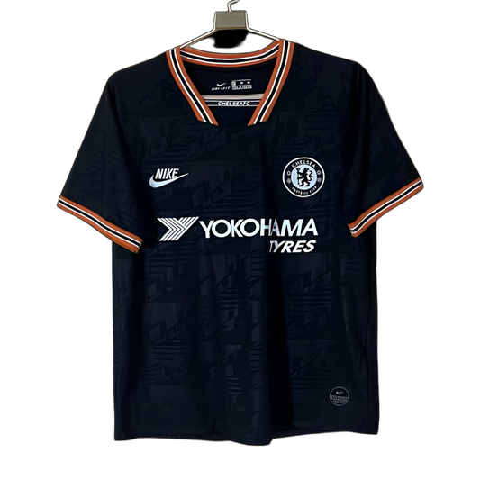 Chelsea 2019/20 Third Jersey – Retro Version – Black