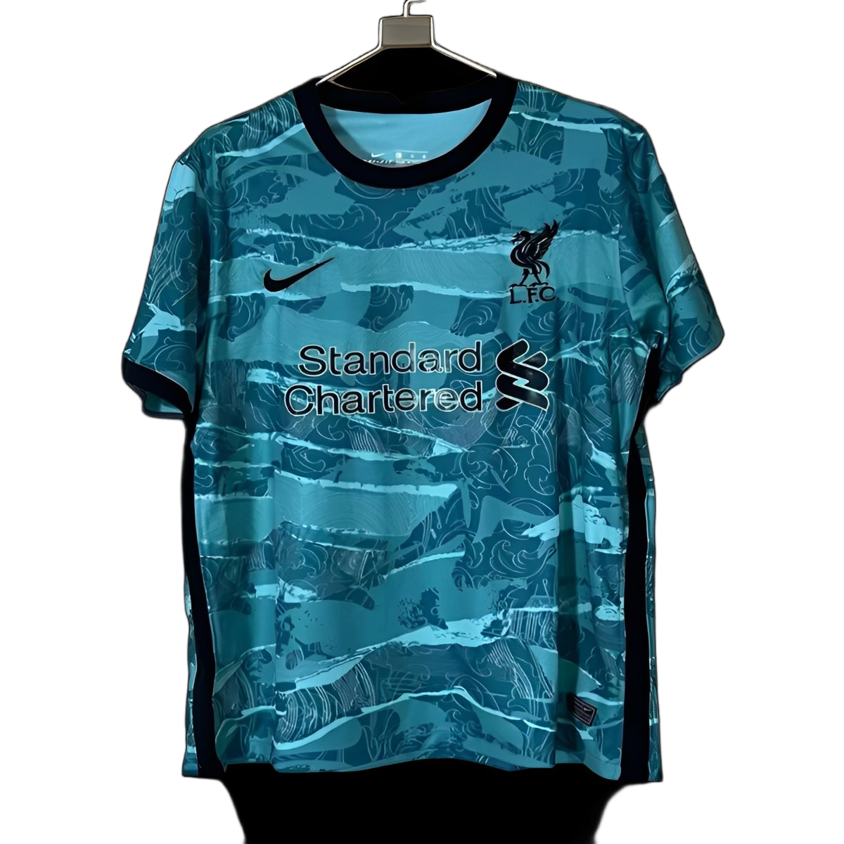 Liverpool 2020/21 Away Jersey – Retro Version – Green