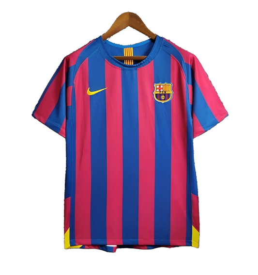 FC Barcelona 2005/06 Home Jersey – Retro Version