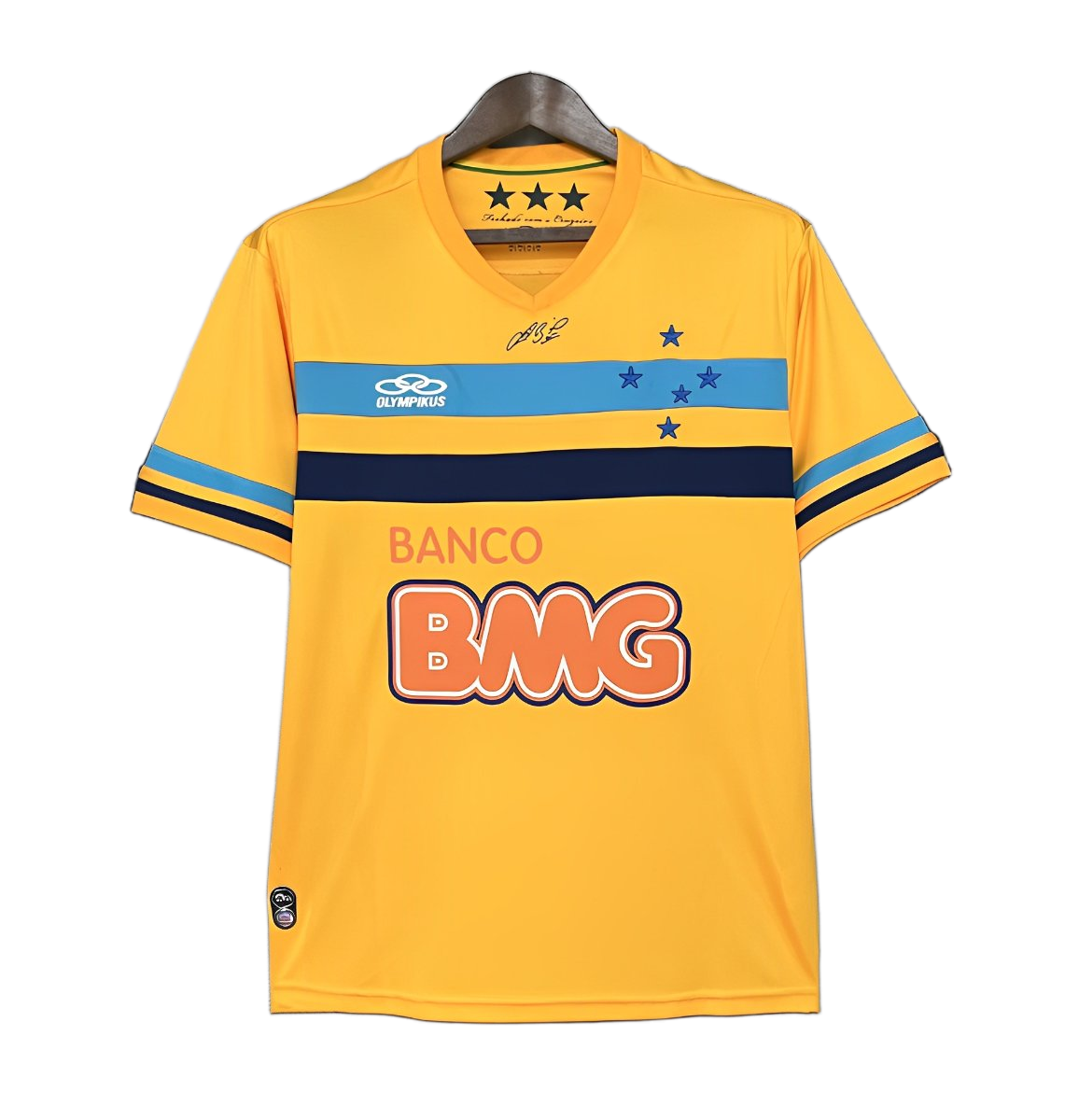 Cruzeiro 2014/15 Goalkeeper Jersey – Retro Version – Yellow