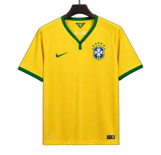 Brazil 2014 Home Jersey – Retro Version