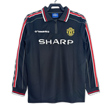 Manchester United 1998/99 Goalkeeper Jersey – Long Sleeve – Retro Version – Navy