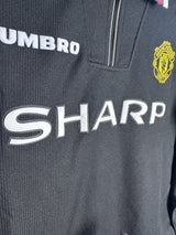Manchester United 1998/99 Goalkeeper Jersey – Long Sleeve – Retro Version – Navy