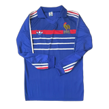 France 2004 Home Jersey – Long Sleeve – Retro Version