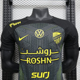 Al – ittihad 2025/26 Tercera camiseta – Versión jugador – Negro