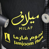 Al – ittihad 2025/26 Third Jersey – Player Version – Black