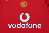Manchester United 2004/06 Home Kids Kit – Retro Version
