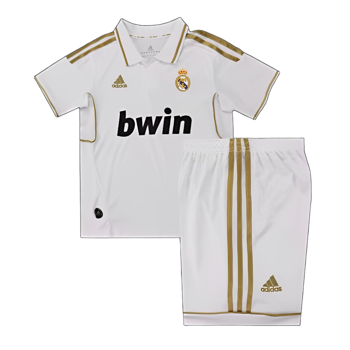 Real Madrid 2011/12 Home Kids Kit – Retro Version