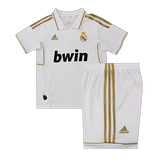 Real Madrid 2011/12 Home Kids Kit – Retro Version