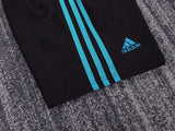 Real Madrid 2017/18 Away Kids Kit – Retro Version – Black