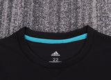 Real Madrid 2017/18 Away Kids Kit – Retro Version – Black