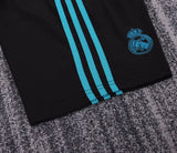 Real Madrid 2017/18 Away Kids Kit – Retro Version – Black