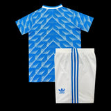 Netherlands 1988 Away Kids Kit – Retro Version – Blue