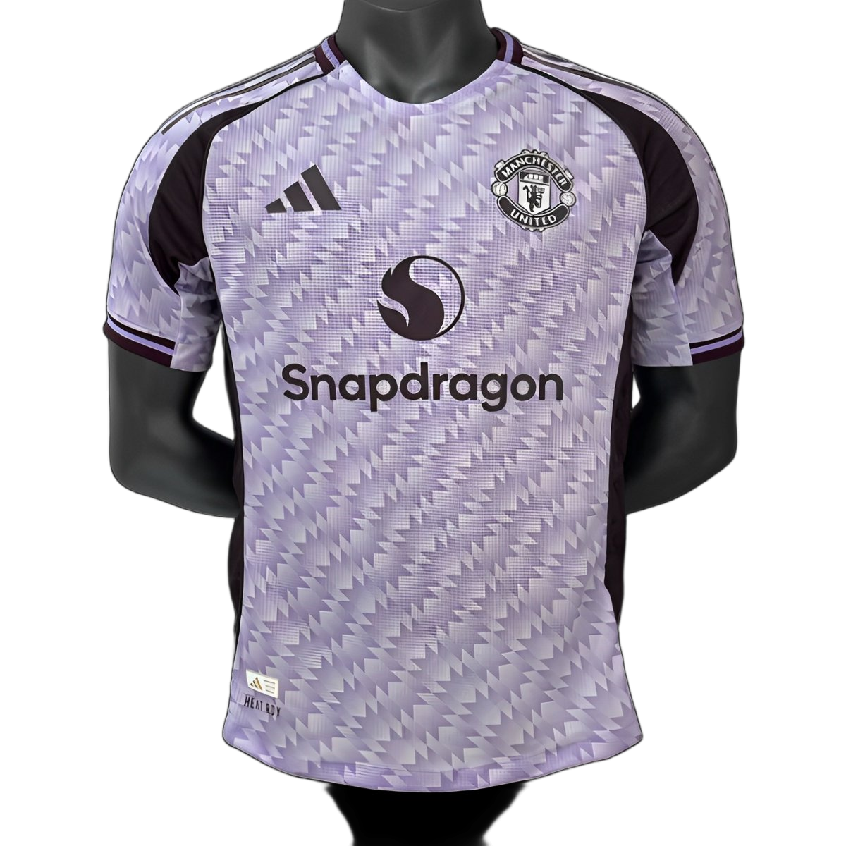 Manchester United 2025/26 Away Jersey – Player Version – Purple