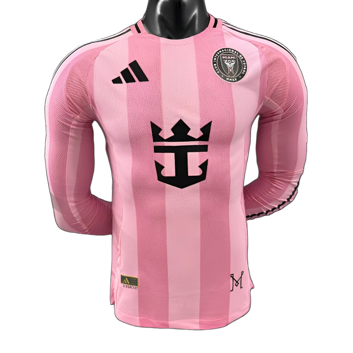 Inter Milan 2025/26 Away Jersey – Player Version – Long Sleeve – Pink