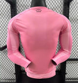 Inter Milan 2025/26 Away Jersey – Player Version – Long Sleeve – Pink