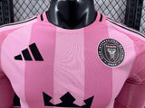 Inter Milan 2025/26 Away Jersey – Player Version – Long Sleeve – Pink