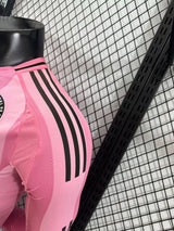 Inter Milan 2025/26 Camiseta visitante – Versión jugador – Manga larga – Rosa