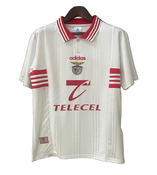 Benfica 1997/99 Away Jersey – Retro Version – White