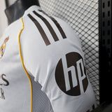 Real Madrid 2025/26 Home Jersey – Player Version – Long Sleeve