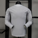 Real Madrid 2025/26 Home Jersey – Player Version – Long Sleeve