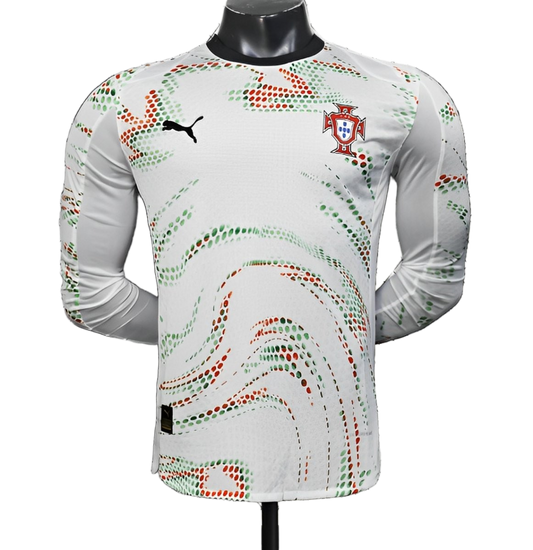 Portugal 2025/26 Away Jersey – Player Version – Long Sleeve