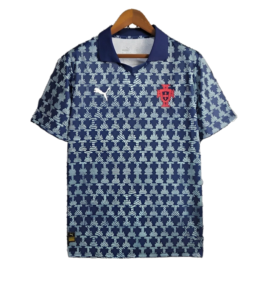 Portugal 2025 Pre – Match Training Top – Player Version – Blue