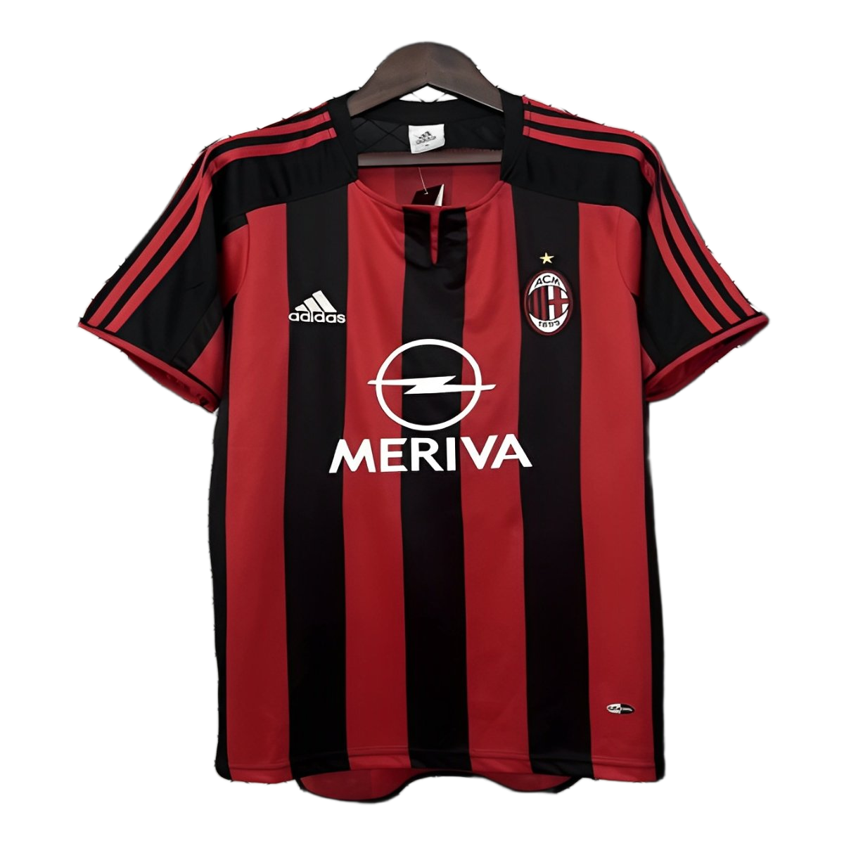 AC Milan 2003/04 Home Jersey – Retro Version