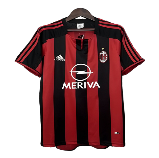 AC Milan 2003/04 Home Jersey – Retro Version