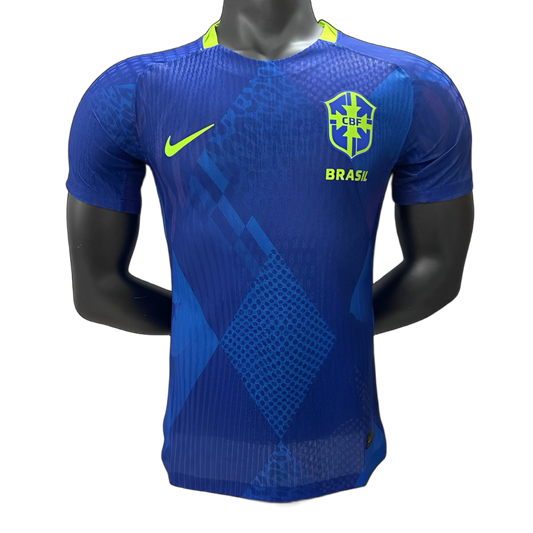 Brazil 2025 Away Jersey – Player Version – Blue
