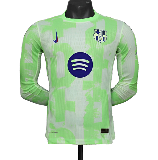 FC Barcelona 2025/26 Third Jersey – Player Version – Long Sleeve – Special Edition