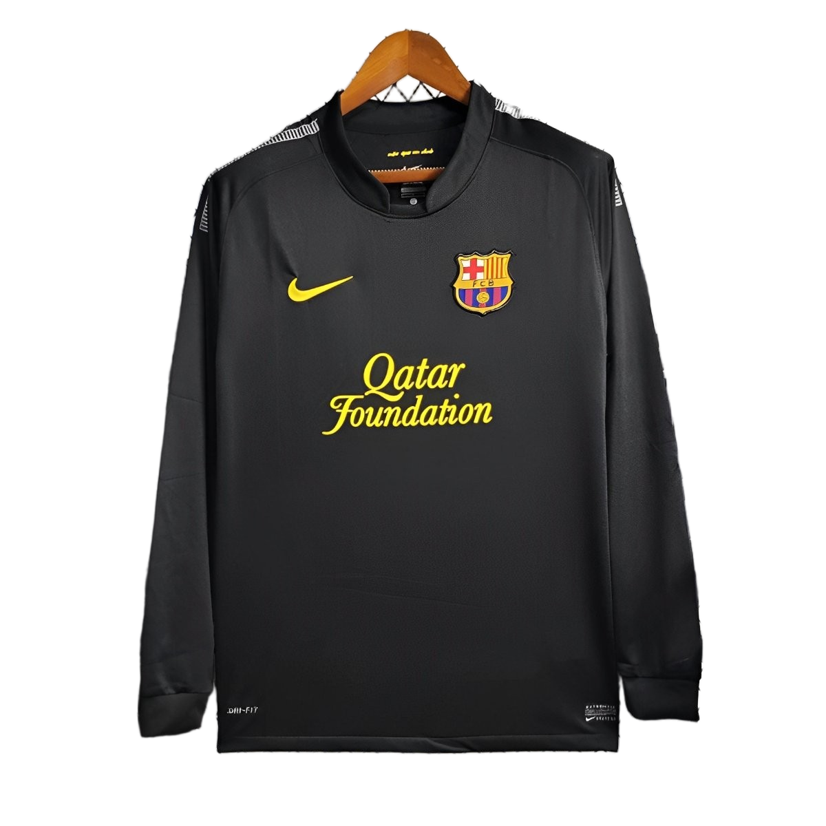 FC Barcelona 2011/12 Away Jersey – Long Sleeve – Retro Version