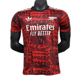 Arsenal 2025/26 Training Training Top – Player Version – Black/Red