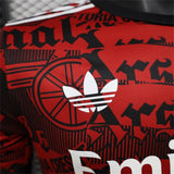 Arsenal 2025/26 Training Training Top – Player Version – Black/Red