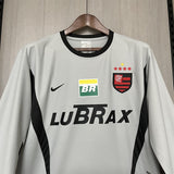 Flamengo 2002/03 Goalkeeper Jersey – Long Sleeve – Retro Version – Grey