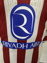 Atlético Madrid 2025/26 Home Jersey – Player Version – Long Sleeve