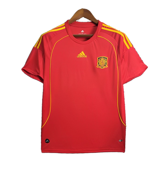 Spain 2010 Home Jersey – Retro Version