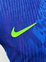 Brazil 2025 Away Jersey – Player Version – Long Sleeve – Blue