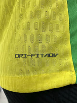 Brazil 2025 Home Jersey – Player Version – Long Sleeve