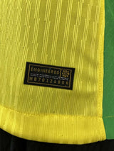 Brazil 2025 Home Jersey – Player Version – Long Sleeve