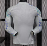 Inter Milan 2025/26 Away Jersey – Player Version – Long Sleeve – White