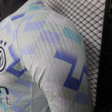 Inter Milan 2025/26 Camisola alternativa – Versão jogador – Manga comprida – Branco