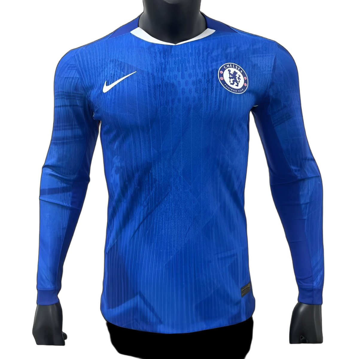 Chelsea 2025/26 Home Jersey – Player Version – Long Sleeve